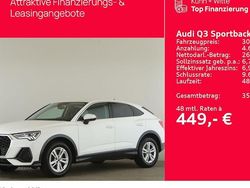 Weiß Gebraucht 2022 Audi Q3 Sportback Basis SUV | 30.984 € (Fairer Preis)