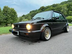 Schwarz Gebraucht 1993 VW Golf Cabriolet Cabrio | 16.500 €