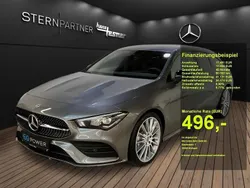 Grau Gebraucht 2022 Mercedes CLA200 Shooting Brake AMG Kombi | 31.750 € (Fairer Preis)