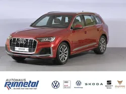 Rot Gebraucht 2020 Audi Q7 S-Line SUV | 49.740 € (Etwas zu teuer)