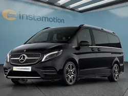 Schwarz Gebraucht 2020 Mercedes V250 Van / Kleinbus | 53.899 € (Teuer)