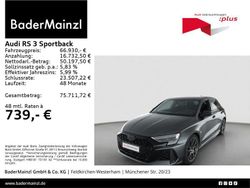 Grau Gebraucht 2024 Audi RS3 Ambiente Limousine | 66.930 € (Teuer)