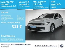 Pure white Gebraucht 2024 VW Golf VIII Life Limousine | 26.492 € (Fairer Preis)