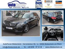 Schwarz Gebraucht 2016 Mercedes E350 AMG line Limousine | 16.999 € (Superpreis)
