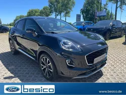 Agate black metallic (schwarz) Gebraucht 2022 Ford Puma Titanium X SUV | 20.480 € (Fairer Preis)