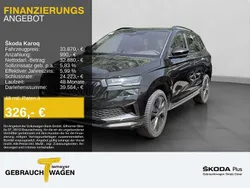 Schwarz Gebraucht 2024 Skoda Karoq SportLine SUV | 33.870 € (Etwas zu teuer)