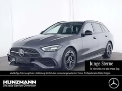 Selenitgrau metallic Gebraucht 2024 Mercedes C200 AMG Kombi | 40.370 € (Fairer Preis)