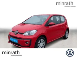 Rot Gebraucht 2022 VW up! move up! Kleinwagen | 10.420 € (Guter Preis)