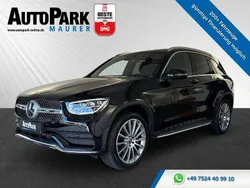 Schwarz Gebraucht 2022 Mercedes GLC300e AMG line SUV | 38.998 € (Etwas zu teuer)