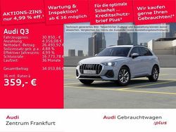 Ibisweiß Gebraucht 2022 Audi Q3 S-Line SUV | 30.850 € (Superpreis)