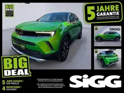 Matcha green (metallic) Gebraucht 2022 Opel Mokka-e Elegance SUV | 17.980 € (Fairer Preis)