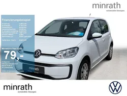 Weiß Gebraucht 2021 VW up! move up! Kleinwagen | 9.944 € (Guter Preis)