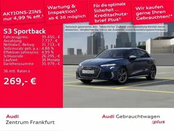 Blau Gebraucht 2024 Audi S3 Sport Limousine | 39.450 € (Superpreis)
