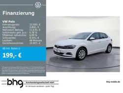 Pure white Gebraucht 2021 VW Polo Comfortline Limousine | 15.560 € (Fairer Preis)