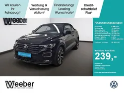 Deep black perleffekt (metallic) Gebraucht 2021 VW T-Roc Cabriolet R-line Cabrio | 26.750 € (Fairer Preis)