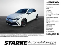 Weiß (pure white) Gebraucht 2023 VW Golf VIII GTI Limousine | 28.950 € (Guter Preis)