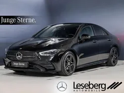Schwarz Gebraucht 2024 Mercedes CLA200 AMG Coupé | 37.480 € (Fairer Preis)