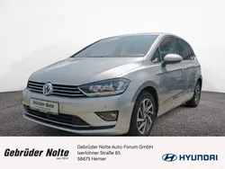 Silber Gebraucht 2017 VW Golf Sportsvan Sound Van / Kleinbus | 15.990 € (Fairer Preis)
