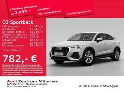 Ibisweiß Gebraucht 2022 Audi Q3 Sportback SUV | 31.942 € (Fairer Preis)
