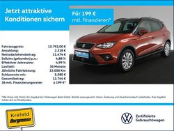 Eclipse orange Gebraucht 2019 Seat Arona Style SUV | 13.792 € (Fairer Preis)