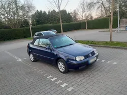 Blau Gebraucht 1998 VW Golf Cabriolet Karmann Cabrio | 3.200 € (Fairer Preis)