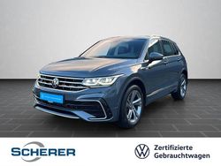 Delfingrau metallic (metallic) Gebraucht 2022 VW Tiguan R-line SUV | 35.490 € (Fairer Preis)