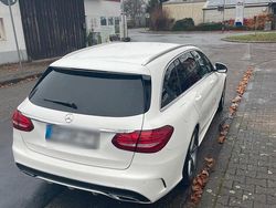 Weiß Gebraucht 2017 Mercedes C250 AMG line Kombi | 17.400 € (Guter Preis)