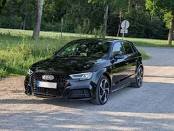 Schwarz Gebraucht 2019 Audi A3 Sportback S-Line Limousine | 29.000 € (Teuer)