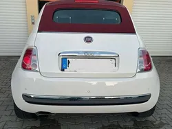 Weiß Gebraucht 2015 Fiat 500C Lounge Cabrio | 7.678 € (Guter Preis)