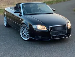 Schwarz Gebraucht 2008 Audi A4 Cabriolet S-Line Cabrio | 12.450 €