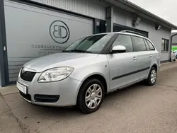 Brilliantsilber metallic Gebraucht 2008 Skoda Fabia Ambiente Kombi | 999 € (Superpreis)