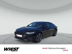 Mythosschwarz metallic Gebraucht 2024 Audi A7 Kleinwagen | 67.890 € (Teuer)