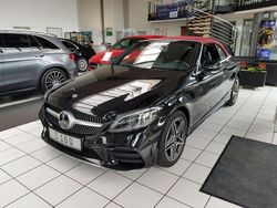 Schwarz Gebraucht 2019 Mercedes C180 AMG Cabrio | 30.900 € (Teuer)