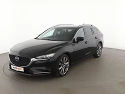 Schwarz Gebraucht 2018 Mazda 6 Sports-Line Kombi | 17.860 € (Fairer Preis)