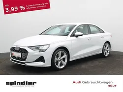 Gletscherweiß metallic Gebraucht 2024 Audi A3 Advanced Plus Limousine | 30.880 € (Superpreis)