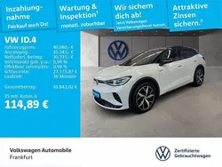 Gletscherweiß metallic/schwarz Gebraucht 2025 VW ID.4 GTX SUV | 40.980 € (Superpreis)