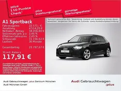 Schwarz Gebraucht 2024 Audi A1 Sportback Advanced Kleinwagen | 22.571 € (Fairer Preis)