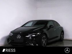 Metalliclack obsidianschwarz Gebraucht 2024 Mercedes EQE350 AMG Limousine | 49.900 € (Fairer Preis)