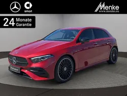 Rot Gebraucht 2024 Mercedes A200 AMG Limousine | 34.480 € (Fairer Preis)