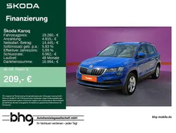 Blau Gebraucht 2020 Skoda Karoq Ambition SUV | 19.260 € (Superpreis)
