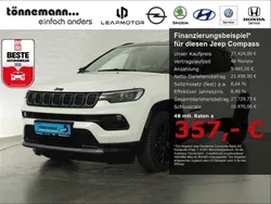 Weiss Gebraucht 2023 Jeep Compass SUV | 27.424 € (Superpreis)