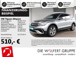 Pyritsilber metallic Gebraucht 2024 VW Tiguan Allspace Elegance SUV | 42.450 € (Fairer Preis)