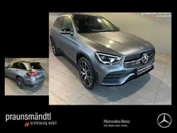 Grau Gebraucht 2021 Mercedes GLC300e AMG SUV | 40.900 € (Etwas zu teuer)