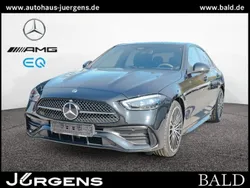 Schwarz metalliclack obsidianschwarz Gebraucht 2025 Mercedes C180 AMG Limousine | 49.880 € (Teuer)