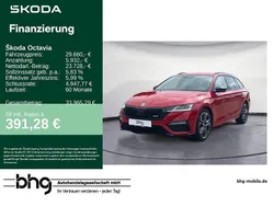 Rot Gebraucht 2021 Skoda Octavia RS Kombi | 29.660 € (Fairer Preis)