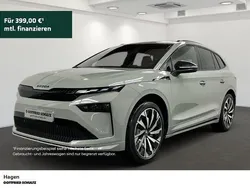 Grau Gebraucht 2025 Skoda Enyaq iV SportLine SUV | 53.880 € (Teuer)
