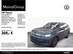 Delfingrau metallic Gebraucht 2025 VW Tiguan Goal SUV | 34.930 €