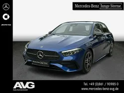 Blau Gebraucht 2024 Mercedes A200 Premium Limousine | 30.800 € (Fairer Preis)