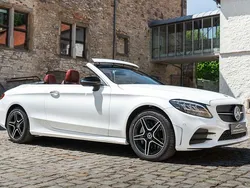 Weiß Gebraucht 2019 Mercedes C300 AMG Cabrio | 33.900 € (Superpreis)