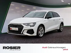Weiß Gebraucht 2022 Audi A3 Sportback e-tron S-Line Limousine | 27.440 € (Fairer Preis)